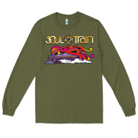Army Green Soul Train Long Sleeve Tee - maiPhamDesign