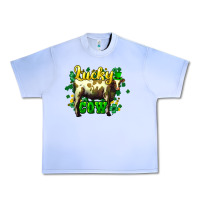 Grape Ice St. Patrick's Day Cow Urban Heavy Tee - HowdyJamesFarm