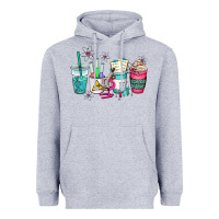 Heather Grey science teacher coffee cups Heavyweight Hoodie - AdoDesignShop