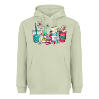 Matcha science teacher coffee cups Heavyweight Hoodie - AdoDesignShop