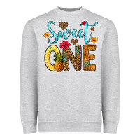 Heather Grey sweet one pineapple Heavyweight Sweatshirt - Artiststas