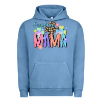 Pigment Pebble Blue praying mama Urban Hoodie - JahusDesignShop