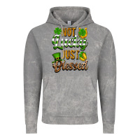 Cloud Rock St. Patrick's Not lucky just blessed Vintage Hoodie - OliviaCreatesArt