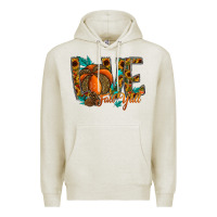Oatmeal Heather Love Fall Y'all Premium Hoodie - CowhideDigitalArt
