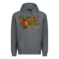 Rock Love Fall Y'all Premium Hoodie - CowhideDigitalArt
