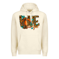 Sandshell Love Fall Y'all Premium Hoodie - CowhideDigitalArt