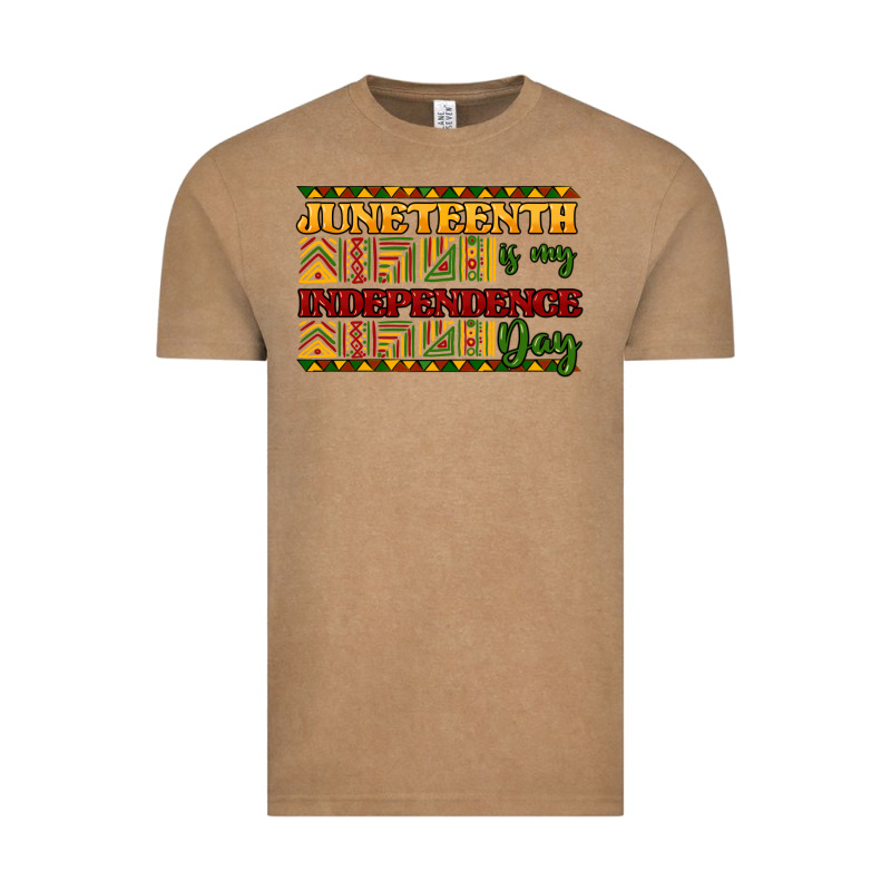 Juneteenth Is My Independence Day Vintage Tee by HowdyJamesFarm | Teevron