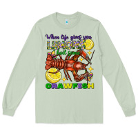 Matcha when life gives you lemons boil some crawfish mard Long Sleeve Tee - FaDigitalArtStudio
