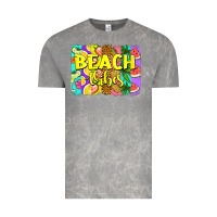 Cloud Rock beach vibes summer brushstroke Vintage Tee - Jasminsmagicworld