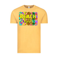 Vintage Mustard beach vibes summer brushstroke Vintage Tee - Jasminsmagicworld