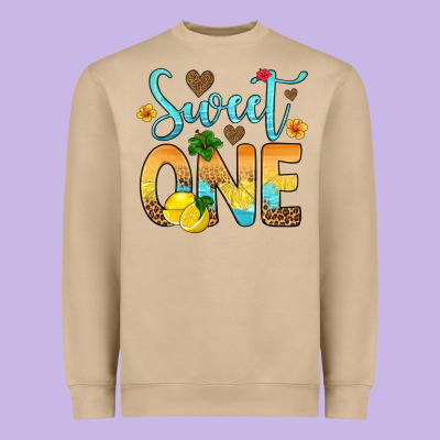 Sweet One Lemon Heavyweight Sweatshirt Designed By Artiststas