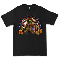 Black Army Christmas rainbow Premium Tee - NancyCooperArtShop
