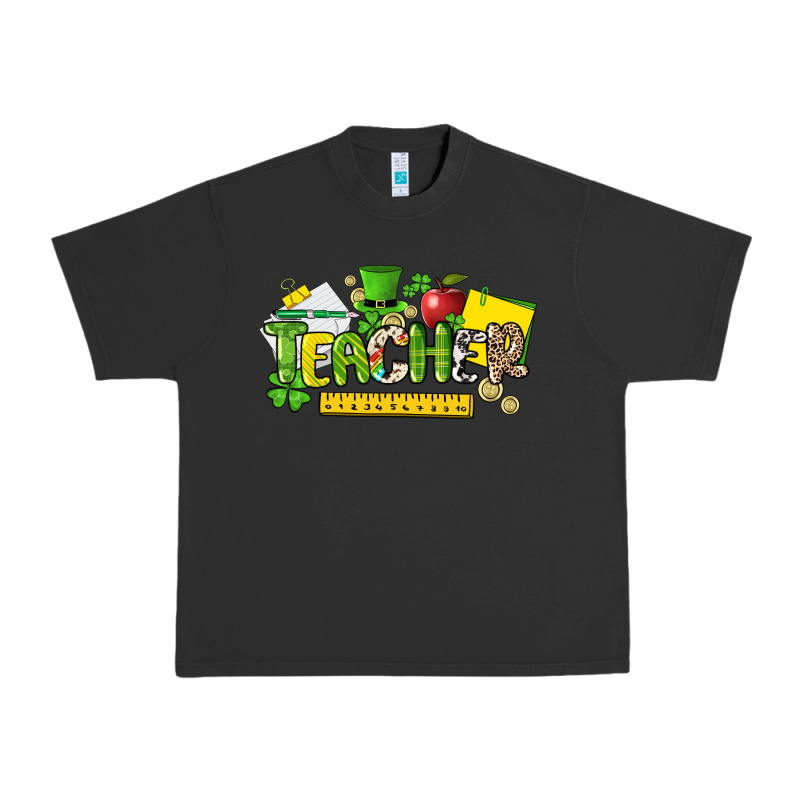 Teacher St. Patrick's Day Urban Heavy Tee by HowdyJamesFarm | Teevron