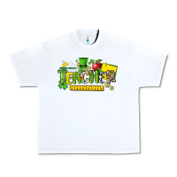 White Teacher St. Patrick's Day Urban Heavy Tee - HowdyJamesFarm