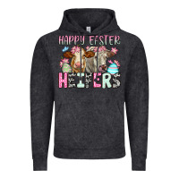 Vintage Black Happy Easter Heifers Vintage Hoodie - OliviaCreatesArt