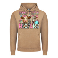 Vintage Coffee Happy Easter Heifers Vintage Hoodie - OliviaCreatesArt
