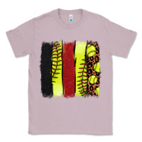 Lilac Softball brushstroke Classic Tee - HowdyJamesFarm