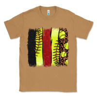 Toasted Coconut Softball brushstroke Classic Tee - HowdyJamesFarm