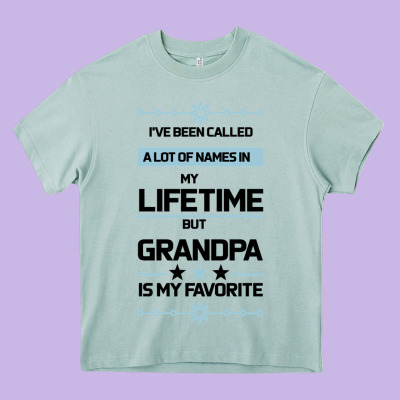 I Ve Been Called Grandpa -may Favorite Grandpa Heavy Core Tee Designed By Bettercallsaul