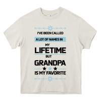 Cream I VE BEEN CALLED GRANDPA -may favorite grandpa Heavy Core Tee - Bettercallsaul