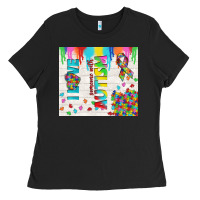 Black i love someone with autism Ladies Tee - TumblerDesignByShophia