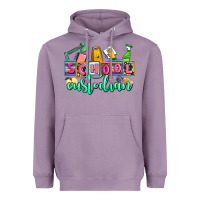 Lavender school custodian Heavyweight Hoodie - AdoDesignShop