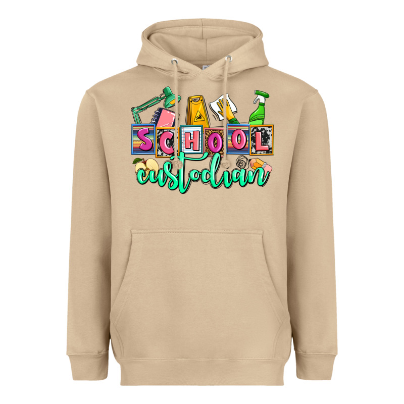 School Custodian Heavyweight Hoodie by AdoDesignShop | Teevron