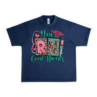 Navy you rn good hands registered nurse Urban Heavy Tee - RanaPortraitStore