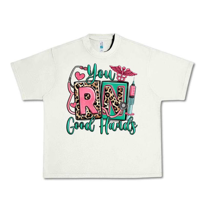 You Rn Good Hands Registered Nurse Urban Heavy Tee by RanaPortraitStore | Teevron