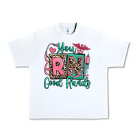 White you rn good hands registered nurse Urban Heavy Tee - RanaPortraitStore