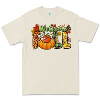 Bone Welcome Fall Premium Tee - NancyCooperArtShop