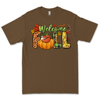 Cacao Welcome Fall Premium Tee - NancyCooperArtShop