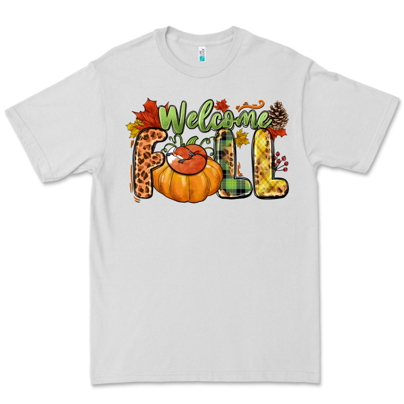 Welcome Fall Premium Tee by NancyCooperArtShop | Teevron
