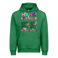 Emerald mama it's okay Urban Hoodie - JahusDesignShop