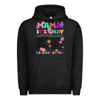 Pigment Black mama it's okay Urban Hoodie - JahusDesignShop