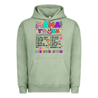 Pigment Oil Green mama it's okay Urban Hoodie - JahusDesignShop