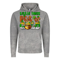 Cloud Rock St. Patrick's little miss pot of gold Vintage Hoodie - OliviaCreatesArt