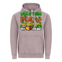Vintage Zinc St. Patrick's little miss pot of gold Vintage Hoodie - OliviaCreatesArt