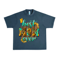 Midnight Navy Best Mom ever mother's day Urban Heavy Tee - HowdyJamesFarm