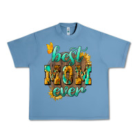 Pebble Blue Best Mom ever mother's day Urban Heavy Tee - HowdyJamesFarm