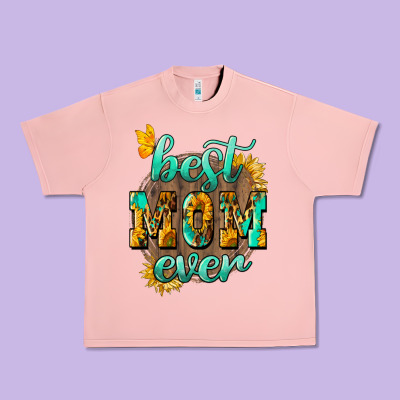 Best Mom Ever Mother's Day Urban Heavy Tee Designed By Howdyjamesfarm