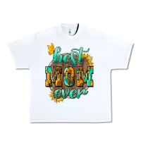 White Best Mom ever mother's day Urban Heavy Tee - HowdyJamesFarm