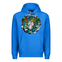 True Royal Bull Skull Christmas Premium Hoodie - RanaPortraitStore