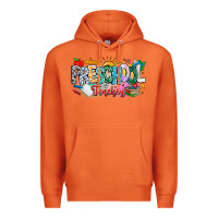 Carrot Precschool Teacher Premium Hoodie - CowhideDigitalArt