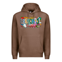 Chestnut Precschool Teacher Premium Hoodie - CowhideDigitalArt