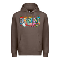 Coffee Precschool Teacher Premium Hoodie - CowhideDigitalArt