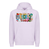 Lilac Precschool Teacher Premium Hoodie - CowhideDigitalArt