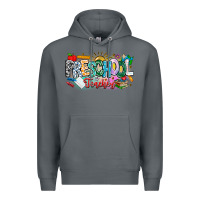 Rock Precschool Teacher Premium Hoodie - CowhideDigitalArt