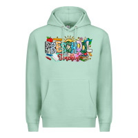Seafoam Precschool Teacher Premium Hoodie - CowhideDigitalArt
