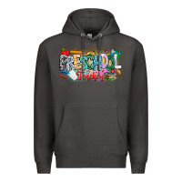 Smoke Precschool Teacher Premium Hoodie - CowhideDigitalArt